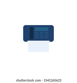 fax or print, vector design symbol or icon
