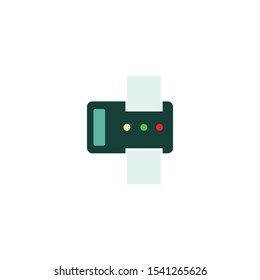 fax or print, vector design symbol or icon