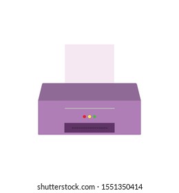 fax or print vector, symbol icon illustrator