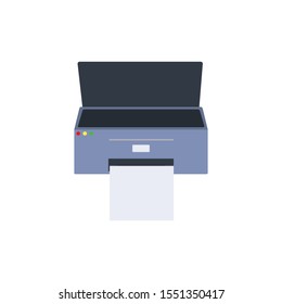 fax or print vector, symbol icon illustrator