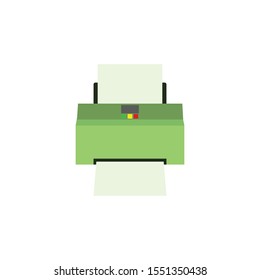 fax or print vector, symbol icon illustrator