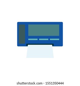 fax or print vector, symbol icon illustrator