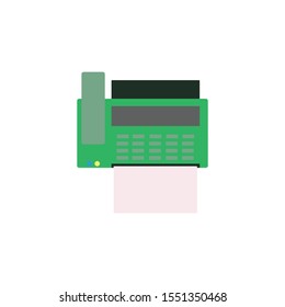fax or print vector, symbol icon illustrator