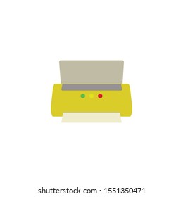 fax or print vector, symbol icon illustrator
