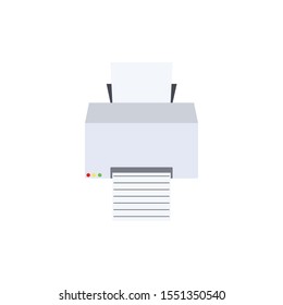 fax or print vector, symbol icon illustrator