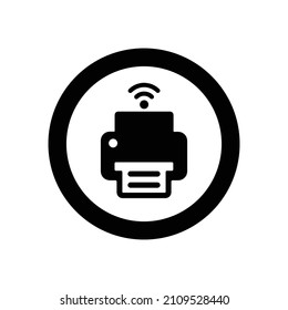 Dispositivo de impresora de fax o icono de oficina