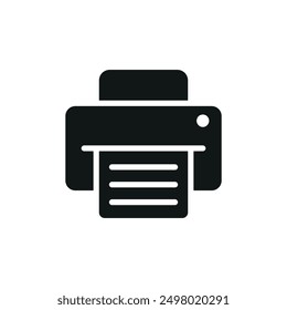 Plantillas de diseño de Vector de iconos estacionarios de fax concepto simple y moderno