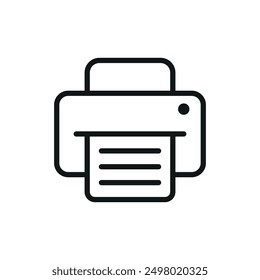 Plantillas de diseño de Vector de iconos estacionarios de fax concepto simple y moderno