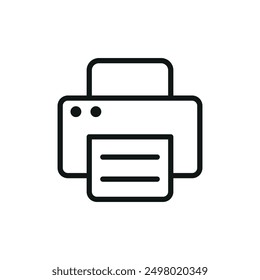 Plantillas de diseño de Vector de iconos estacionarios de fax concepto simple y moderno