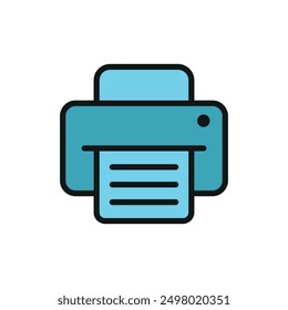 Fax stationary icon vector design templates simple and modern concept