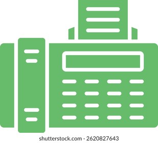 Fax vector icon. Can be used for printing, mobile and web applications.