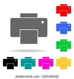 fax, web icon. design. Elements in multi colored icons for mobile concept and web apps. Icons for website design and development, app development on white background