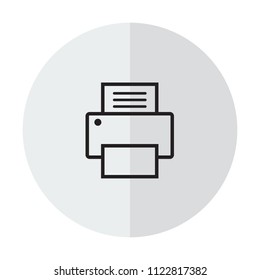 fax, web icon. vector design