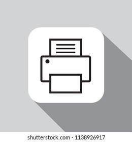 fax, web icon. vector design