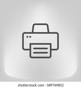 fax, web icon. vector design