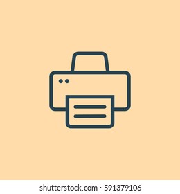 fax, web icon. vector design