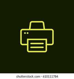 fax, web icon. vector design