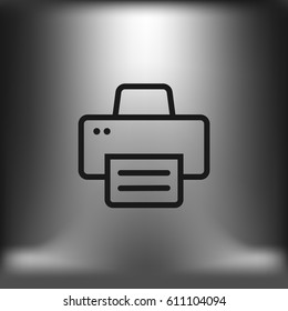 fax, web icon. vector design