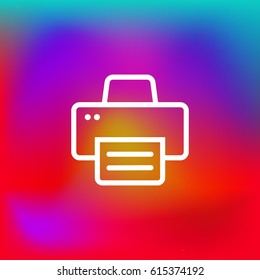 fax, web icon. vector design