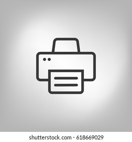 fax, web icon. vector design
