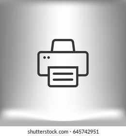 fax, web icon. vector design