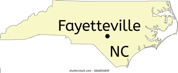 281 Fayetteville north carolina map Images, Stock Photos & Vectors