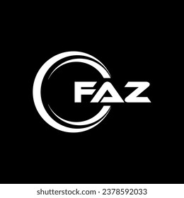 Diseño de logotipos FAZ, inspiración para una identidad única. Elegancia moderna y diseño creativo. Marca tu éxito con el impresionante logotipo.