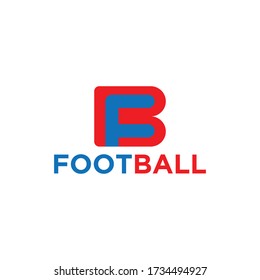 FB Initial Letter Icon Logo Vektor Design Vorlage	