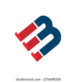 FB initial letter Logo Inspiration. F and B combination logo vector design.	
