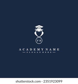 FB Initials Academy Logo Vector Art Icons and Graphics