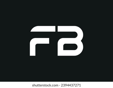 FB letter logo desigen and initial logo desigen