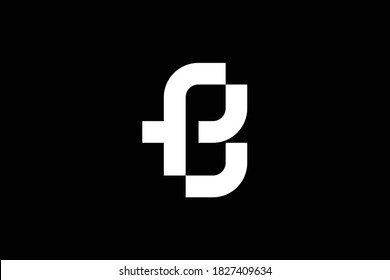 FB letter logo design on luxury background. BF monogram initials letter logo concept. FB icon design. BF elegant and Professional white color letter icon design on black background. B F BF FB