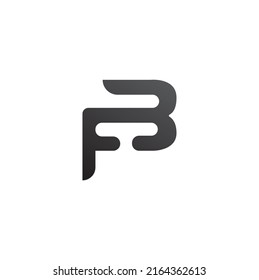 FB Letter logo design vector