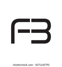 fb letter vector logo