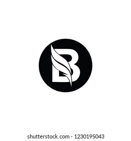 fb letter vector logo. bf letter vector logo