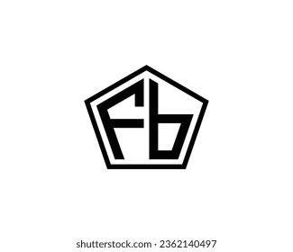 FB-Logo-Design-Vektorvorlage