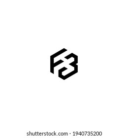 fb logo latter vector templete