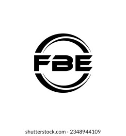 FBE Logo Design, Inspiration for a Unique Identity. Modern Elegance and Creative Design. Watermark Your Success with the Striking this Logo.