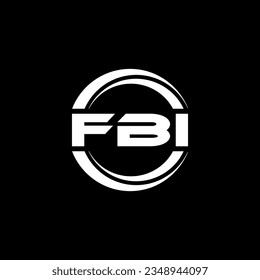 FBI Logo Design, Inspiration for a Unique Identity. Modern Elegance and Creative Design. Watermark Your Success with the Striking this Logo.