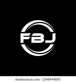 FBJ Logo Design, Inspiration for a Unique Identity. Modern Elegance and Creative Design. Watermark Your Success with the Striking this Logo.