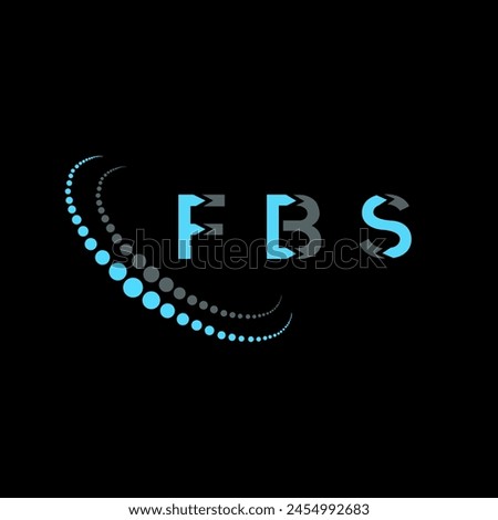 FBS letter logo abstract design. FBS unique design. FBS.
