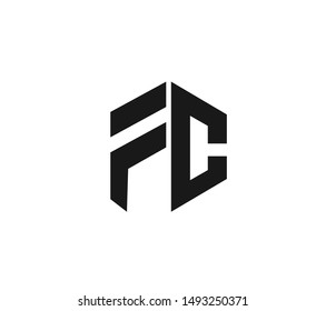 Fc Cf F C Abstract Monogram Stock Vector (Royalty Free) 1493250371 ...