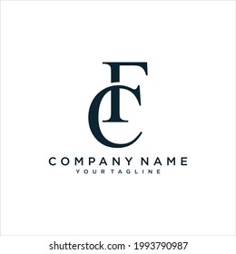 Fc Cf Letter Logo Design Stock Vector (Royalty Free) 1993790987 ...