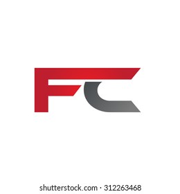 FC company linked letter logo