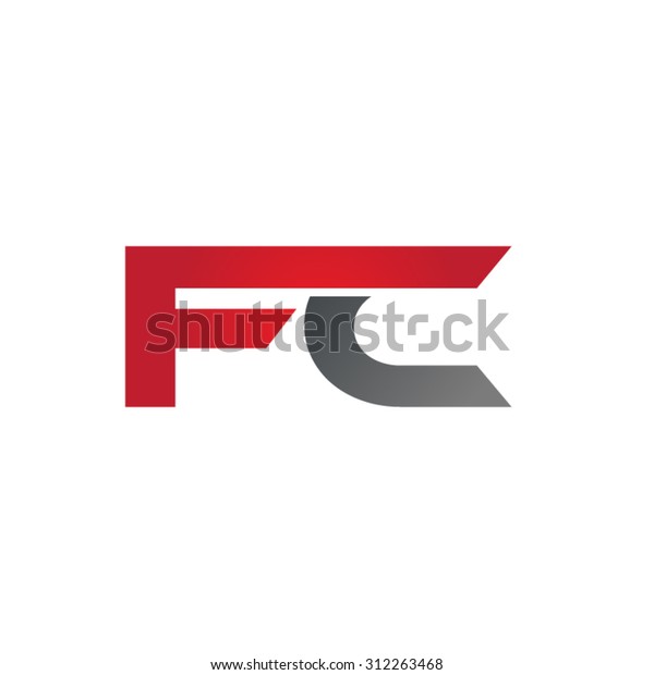 Fc Company Linked Letter Logo Stock Vector (Royalty Free) 312263468