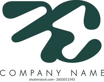 FC creative modern abstract letter logo vector design. Usable for your company or business and brand identity.