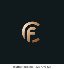Kreatives und modernes Logo-Design des FC