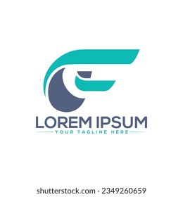 FC letter Logo Design Creative logo design