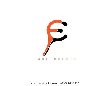   FC   letter logo design with white background in illustrator. Vector logo, calligraphy designs for logo, Poster, Invitation, etc.