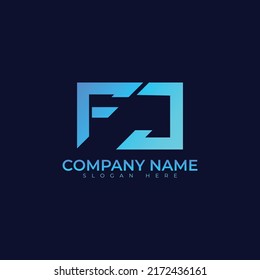 FC letter logo vector illustration design